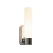 LEDS-C4 LED-vägglampa Dresden IP44, krom, aluminium, glas