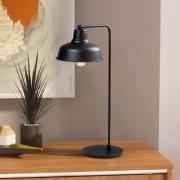 Opviq Berceste 181BLACK-ML bordslampa, svart metall Höjd 55 cm