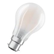 OSRAM LED-lampa B22d Classic A 7W 2 700 K matt