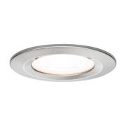 Paulmann LED-spot Nova rund, IP44, dimbar, järn