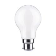 Paulmann LED-lampa B22d A60 9W 2 700 K opal dimbar