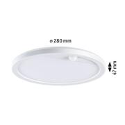 Paulmann Lamina sensor LED-vägglampa CCT rund vit