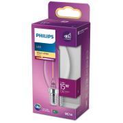 Philips LED Classic kronljuslampa E14 B35 1,4 W