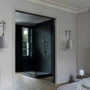 Buster + Punch + väggkrok stor grå/stål