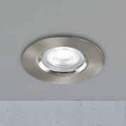 Nordlux LED-inbyggnadslampa Don Smart, RGBW, nickel