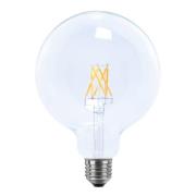 Segula LED-globlampa 24V DC E27 6W 927 Filament dimbar