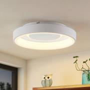 Lindby Izan LED-taklampa, RBGW, vit