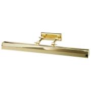 Elstead Tavelbelysning Chawton, polerad mässing, 65,2 cm