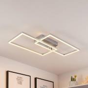 Lucande Muir LED-taklampa, rektangel