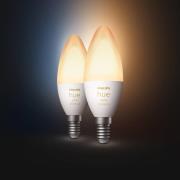 Philips Hue kronljus White Ambiance 2 x E14 5,2 W