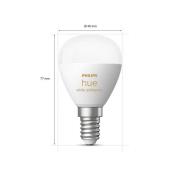 Philips Hue White Ambiance E14 5,1W, 2-pack