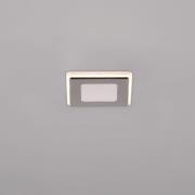 Trio Lighting LED-inbyggnadslampa Nimbus IP44 8,5x8,5cm 830 krom