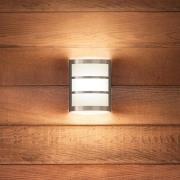 Philips Python LED-utomhusvägglampa stål