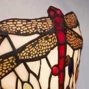 Searchlight Dragonfly vägglampa i Tiffany-stil