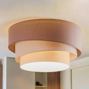 Euluna Trio Max filt, Ø60cm, cappuccino/ecru/grå