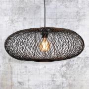 GOOD & MOJO Cango hänglampa, ellips, svart