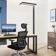 Arcchio LED-golvlampa Logan Pro, svart, sensor, dimbar