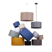 Duolla Lampskärm Roller Ø 50 cm, jordfärgad