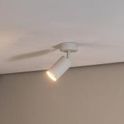 Argon Takspotlight Sado, vit, stål, justerbar, 1 lampa rund