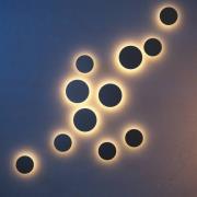 Maytoni Wald LED-utomhusvägglampa, 3000K, grafit