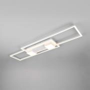 Trio Lighting Albany LED-taklampa, vit, 100 x 28 cm, aluminium, CCT, d...