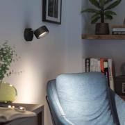 Philips Bracia LED-takspotlight 1 lampa svart