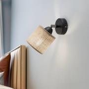 Luminex Vägglampa Adeline med jute skärm, 1 lampa