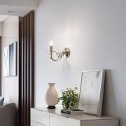 Lucea Vägglampa Castro, antik mässing, 1 lampa