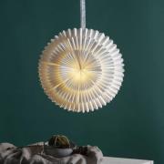 STAR TRADING Dekostjärna Frost, papper utan uttag Ø 50 cm vitt