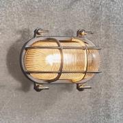 Nordlux Utomhusvägglampa Helford, nickel