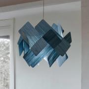 LZF LAMPS LZF Escape Pendel, kabel svart Ø 52cm blå