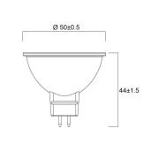 Sylvania LED reflektor GU5.3 6W 3.000K 36° 600lm