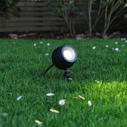 Paulmann Smart LED jordspett Kikolo, CCT, antracit, IP65