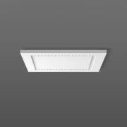 BEGA RZB Hemis Square LED-taklampa 40x40 cm 4 000 K