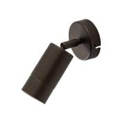 Luminex Spotlight till vägg Link, titan-guldfärgad, bredd 8 cm, stål