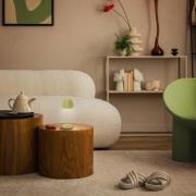 Briloner LED-bordslampa med batteri Brilo unplugged Riffle, 20 cm, grö...