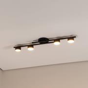 EMIBIG LIGHTING Taklampa Fragment, svart, längd 86 cm, metall, 4 lampo...