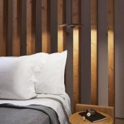 MARSET Ginger LED-pendellampa, Triac Ø20cm mässing