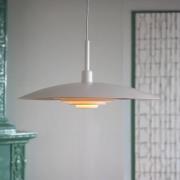 Markslöjd hänglampa Piny, vit, Ø 57 cm, metall, E27