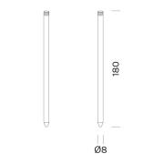 OLEV jordspett för Pepito, två stycken, aluminium