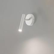 SIGMA Vägglampa Sopel, taupe, 1 lampa, stål, G9, höjd 15 cm