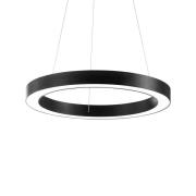 Ideallux Ideal Lux LED-hänglampa Oracle, Ø 70 cm, svart, 3 000 K