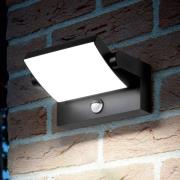 Ideallux Ideal Lux LED-utomhusvägglampa Swipe Sensor, antracit, IP54