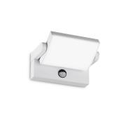 Ideallux Ideal Lux LED-utomhusvägglampa Swipe Sensor, vit, IP54