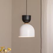 Lamkur Lighting Hänglampa Clementine, vit/svart, 1 lampa, E27