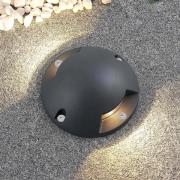 Lindby Huban golv-spotlight med LED, 2 lampor