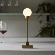 Northern LED-bordslampa Snowball mässingsfärgad 2700 K