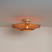 GOOD & MOJO taklampa Madura, Ø 44 cm, brun, bambu E27