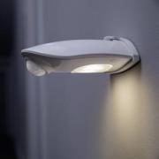 OSRAM LED-utomhusvägglampa DOORLED DOWN silver Sensor Batteri