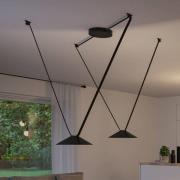 Paulmann ULine Starterset Cone, svart, remlängd 5 m